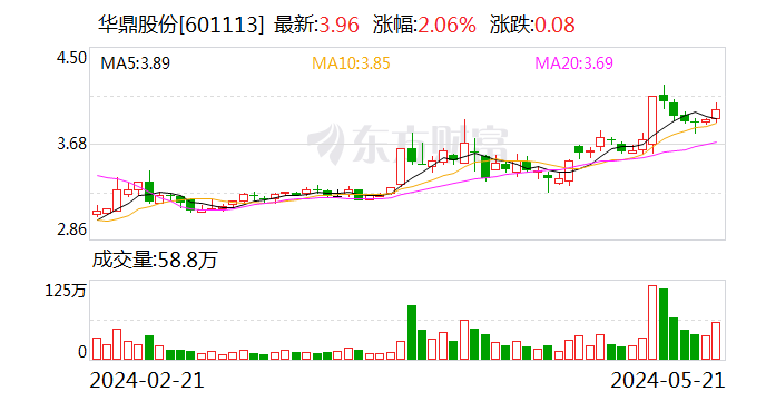 华鼎股份：拟投建年产6万吨高品质锦纶PA66长丝项目  第1张