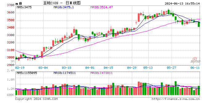 光大期货0613热点追踪：USDA报告无惊喜，豆粕空头发力了？  第2张
