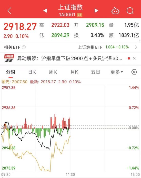 2900点保卫战！刚刚，大资金出手