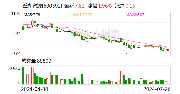 盛和资源51岁董事长辞职 下一站是中国地质科学院某研究所 副董事长暂代公司董事长职务  第1张