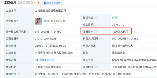 2.9亿→1000万，马云旗下基金大幅减资