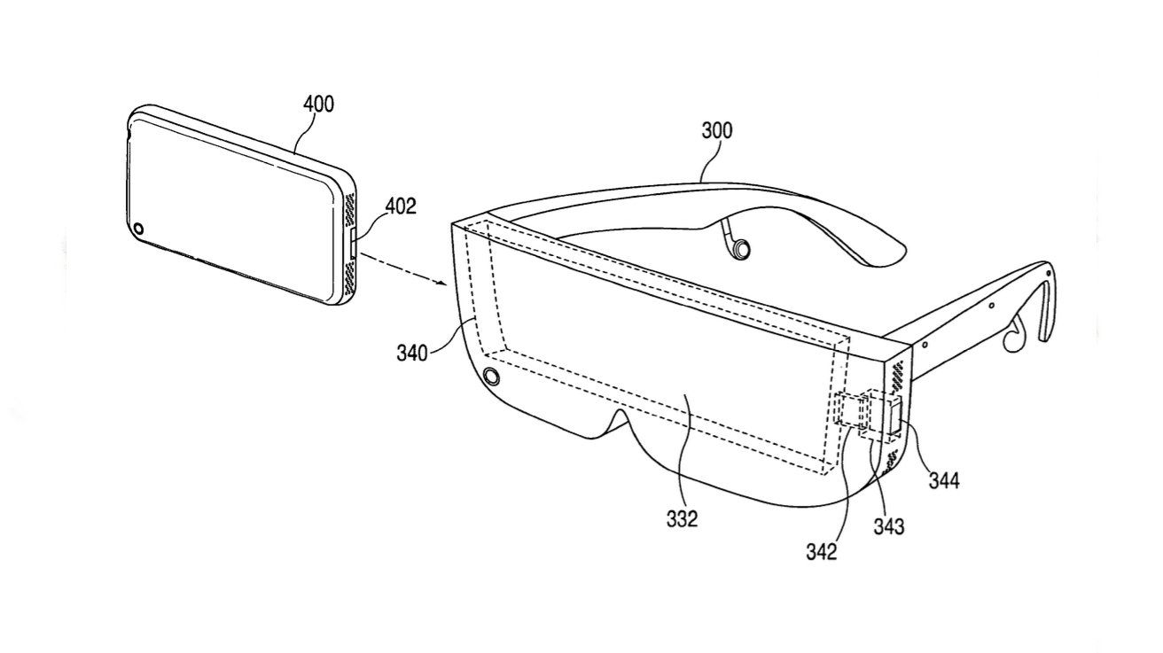 把 iPhone 戴在脸上，苹果新专利第 3 次迭代便携式 VR 头显构想  第2张